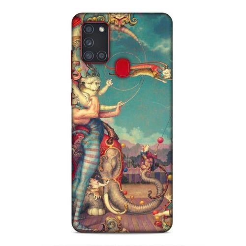 Samsung Galaxy A21s Uyumlu Kılıf Azarbaijan (46) Core Armor Kılıf Illustration