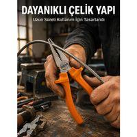 Dövme Çelik Pense Ergonomik Kaymaz Saplı El Aleti