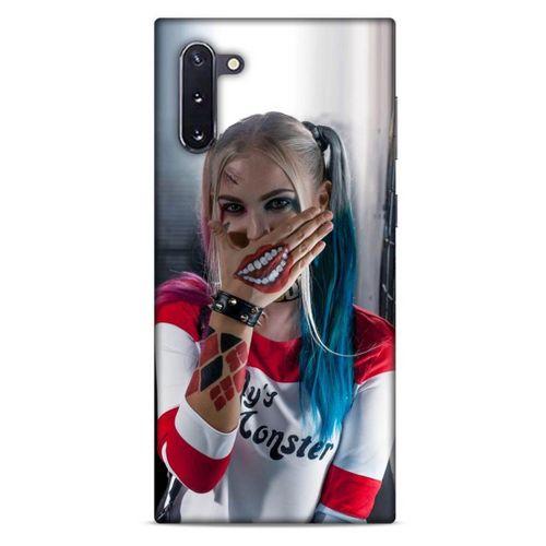 Samsung Galaxy Note 10 Uyumlu Kılıf Harley Quinn (25) Antişok Kapak Kiremit
