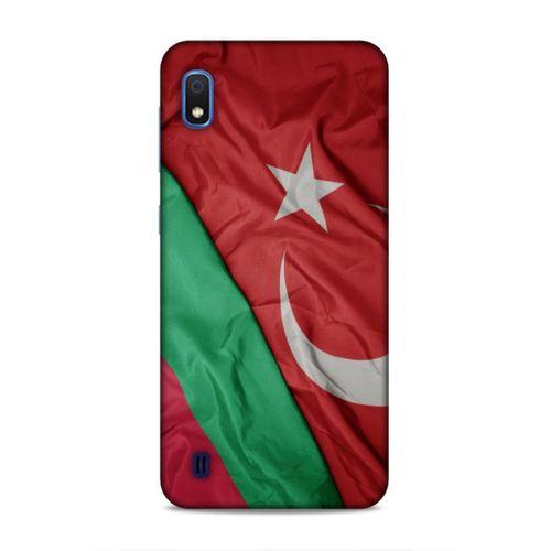 Samsung Galaxy A10 Uyumlu Kılıf Azarbaijan (10) Full Koruma Kılıfı Türk & Azerbaycan Bayrak