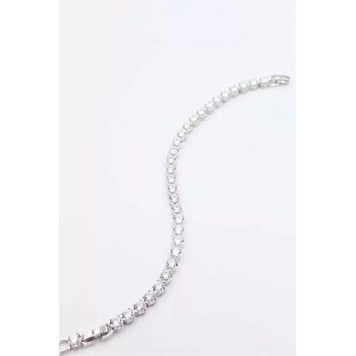 Taşlı Xuping Bileklik - Gümüş