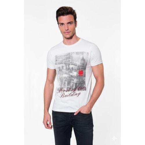 Berrak Erkek  Köprü Baskılı T-shirt 1047