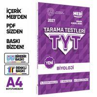 2027 YKS-TYT MEBİ-OGM Biyoloji Özgün Tarama Testleri Kitabı A4 Boyut Renkli Görsel BASKI ÜCRETİ
