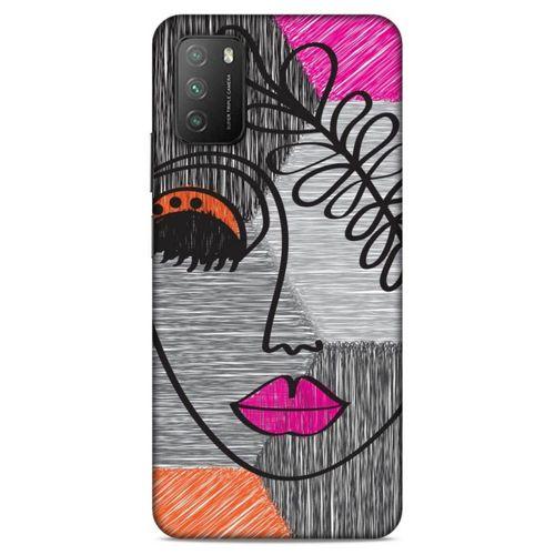 Lopard Xiaomi Poco M3 Uyumlu Kılıf Manipülasyon ☻ (2) Kabı Desenli