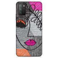 Lopard Xiaomi Poco M3 Uyumlu Kılıf Manipülasyon ☻ (2) Kabı Desenli