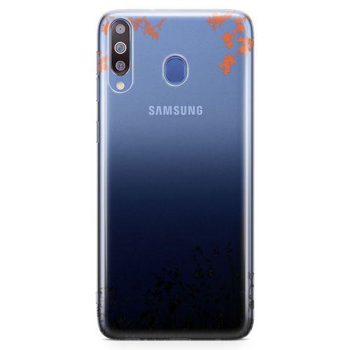 Samsung Galaxy M30 Kılıf Ot Bahçesi Arka Kapak Koruma Desenli Full Koruyucu