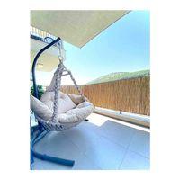 HasırKamış 1m X 5m Hasır Kamış Çit Bambu Gölgelik Bahçe Dekor Misina Örgü Kamış Hasır Doğal