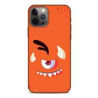 Emojix (22) Apple iPhone 12 Pro Kılıf Silikon Kapak Desenli