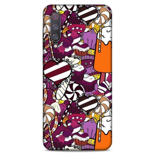 Lopard Xiaomi Mi 9 Uyumlu Kılıf Soyut Sanat (32) Desenli Soft Silikon Kılıf