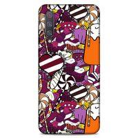 Lopard Xiaomi Mi 9 Uyumlu Kılıf Soyut Sanat (32) Desenli Soft Silikon Kılıf