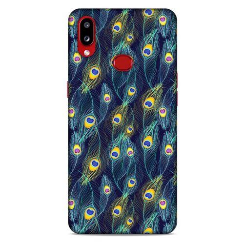 Samsung Galaxy A10s Kılıf Desenli Özel Seri Tüyler (10) Full Koruma Kılıfı