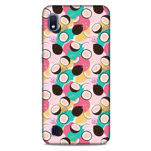 Frutix Hindistan Cevizi 01 Samsung Galaxy A10 Kılıf Desenli Silikon