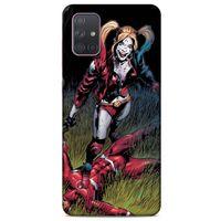 Samsung Galaxy A71 Uyumlu Kılıf Harley Quinn (40) Fit Silikon Kılıf Leylak
