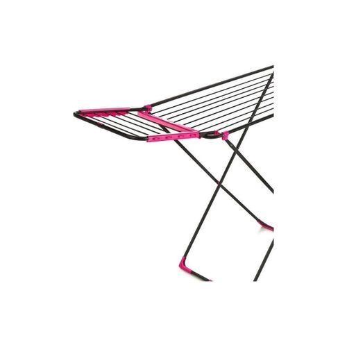 Perilla Avrora Çamaşır Kurutma Askısı Gri Renkli Paslanmaz Yüzey İle Güvenli Kullanım Kanatlı Kurutmalık