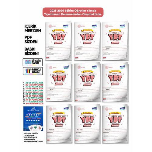 2026 ÖSYM YKS-YDT MEBİ OGM Güncel Seri Online Deneme 9lu SET BASKI ÜCRETİ