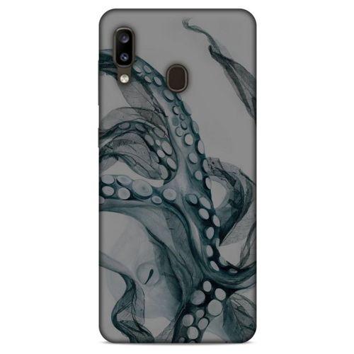 Y.Liva-2020 (Ahtapot) Samsung Galaxy A20 Kılıf Silikon Kapak Desenli