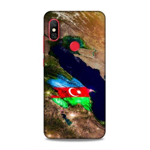 Xiaomi Mi A2 Lite Uyumlu Kılıf Azarbaijan (1) Kılıfı Azerbaycan Harita