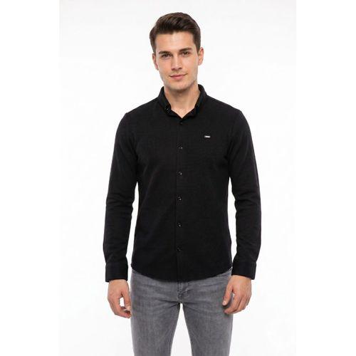 Erkek Spor Slim Fitt Uzun Kol  Gömlek BGL-ST05439