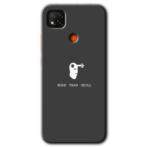 Xiaomi Redmi 9c Kılıf HD Desen Baskılı Arka Kapak - Headshot