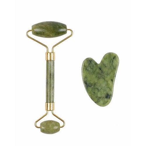 Doğal Jade Stone Yüz Masaj Seti Cilt Bakım Ve Rahatlatıcı Bakım
