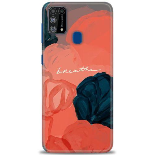 Samsung Galaxy M31 Kılıf HD Baskılı Kılıf - Breathe + Tam Ekran Koruyucu