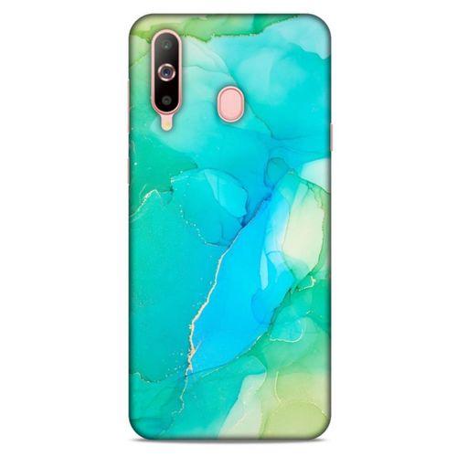 Samsung Galaxy A60 Uyumlu Kılıf Yeşil Delisi (3) Kapak Çay yeşil