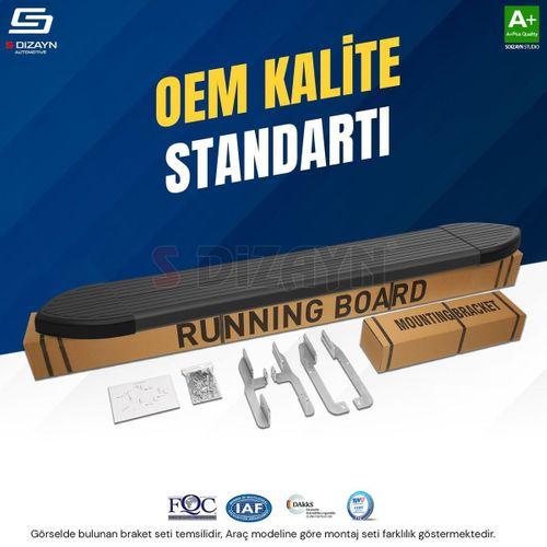 S-Dizayn Opel Grandland X 2 Hybrid Skyline Siyah Yan Basamak 183 Cm 2024 Üzeri A+ Kalite