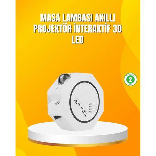 Uzaktan Kumandalı Zamanlayıcılı Galaksi Yıldız Projektörü