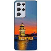 Lopard Samsung Galaxy S21 Ultra Uyumlu Kılıf Dünya Mimarisi (9) Kılıf