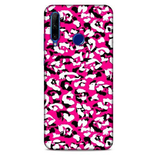 Huawei Honor 20 Lite Uyumlu Kılıf Pembe Delisi (31) TPU Kılıf Kamuflaj
