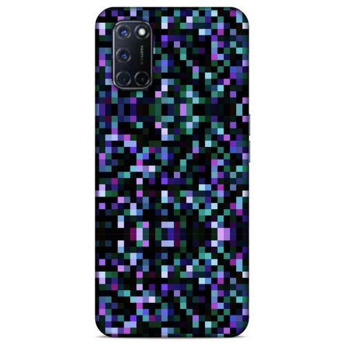 Lopard Oppo A52 Uyumlu Kılıf PiXel (24) Darbe Emici Kılıf Rainbow