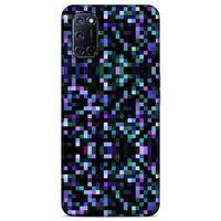 Lopard Oppo A52 Uyumlu Kılıf PiXel (24) Darbe Emici Kılıf Rainbow