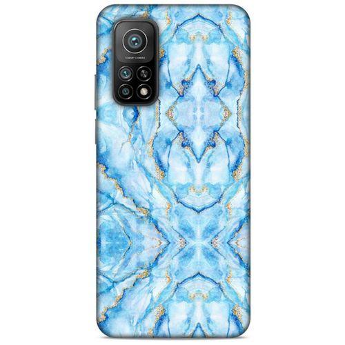 Mermer Desenli (33) Tema Hybrid Kılıf Bebek Mavisi Xiaomi Mi 10T Pro 5G Kılıf