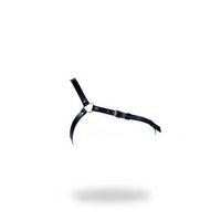 Siyah Kadın Kemer Deri Vücut Aksesuarı Halka Detaylı - Brf132