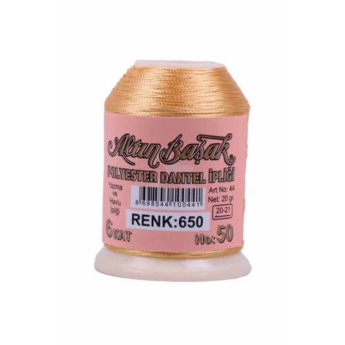 3 Adet Altınbaşak Oya ve Dantel İpi 20 gr - Royaleks - No: 650 - 025 - 292