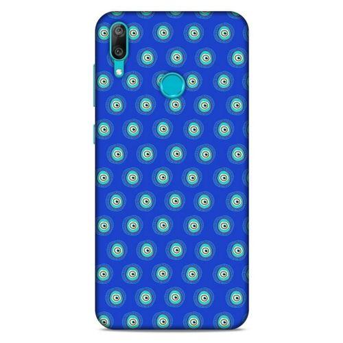 Nazarium (2) Desenli Silikon Kapak Huawei Y7 2019 Kılıf
