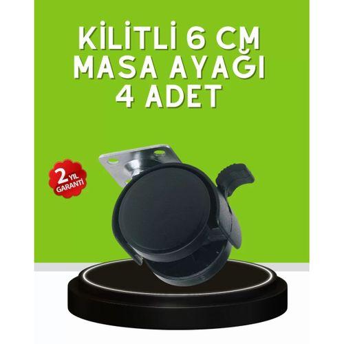 Sehpa Ve Restoran Arabası İçin Kilitli Ayak 4’lü