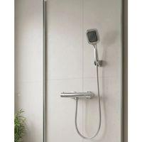 Çok Fonksiyonlu Siyah El Duşu Seti Spiral Hortum Ve Duş Askısı Banyo Duş Başlığı