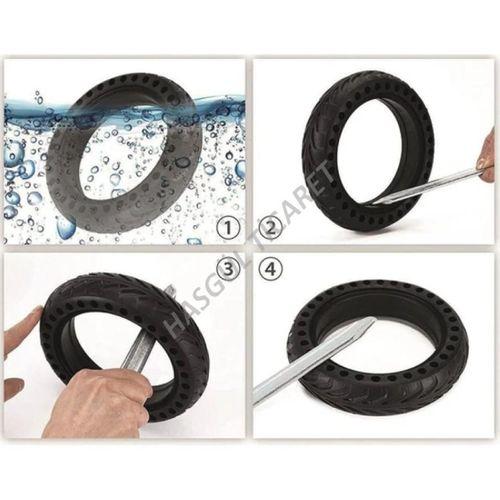 Hsgl Dış Lastik  E-Scooter  Dolgu Teker 10x250 dolma teker martı e-scooter