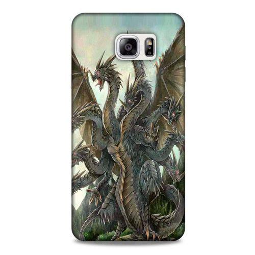 Samsung Galaxy Note 5 Kılıf Dragons (35) Fit Design Kılıf 9 Başlı Ejderha