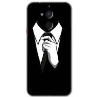 General Mobile GM 8 HD Baskılı Kılıf + 9D Tam Ekran Koruyucu - Smokin