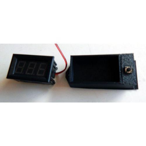 Küçük Voltmetre Kapağı Buton Anahtarı ile (Bu ürün Sadece Plastik parçadır - Almadan Önce Soru Sorabilirsiniz)