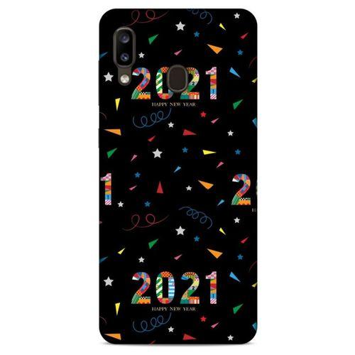 Yılbaşı Süsleri 06 Samsung Galaxy A20 Kılıf Silikon Kapak