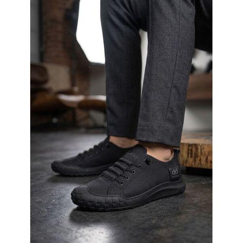 BA0248 BOA Siyah Esnek Bağcıklı Ultra Hafif Nefes Alan Sneaker Ayakkabı