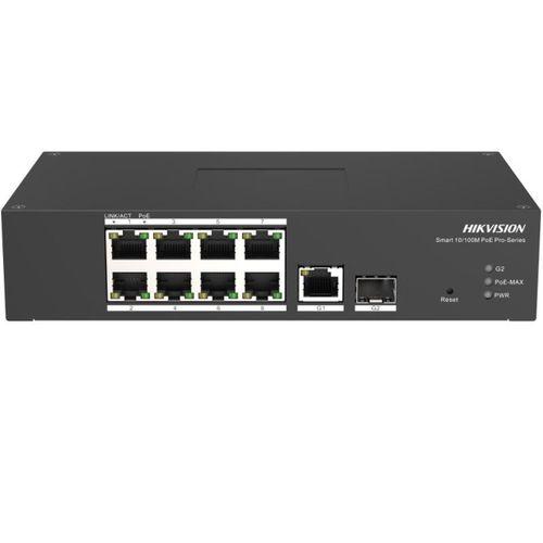 HIKVISION DS-3T1310P-SI/HS 8XFE+1XGE RJ45 MEGABİT 110W POE SWİTCH