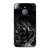 Lopard Huawei Mate 40 Pro Uyumlu Kılıf Tattoo's (19) Kılıfları Siyah