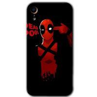 MRCİLETİSİM iPhone XR Kılıf Kapak - DeadPool 4 +Hayalet Ekran Yandan Gözükmez