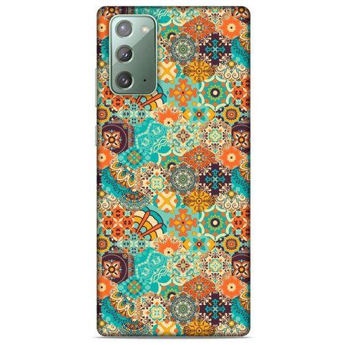 Ethnic Culture (62) Samsung Galaxy Note 20 Kılıf Silikon Kapak Desenli