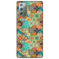 Ethnic Culture (62) Samsung Galaxy Note 20 Kılıf Silikon Kapak Desenli