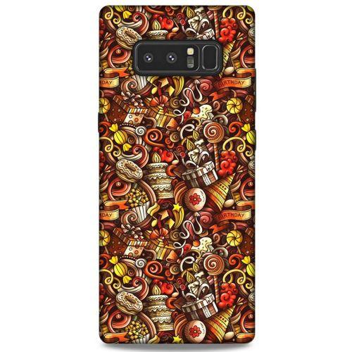 Graffitix (19) Desenli Silikon Kapak Samsung Galaxy Note 8 Kılıf